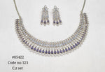 Cz Necklace 05422 - KRISHNA'S SWETA JEWELLERY