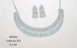 Cz Necklace 05422 - KRISHNA'S SWETA JEWELLERY