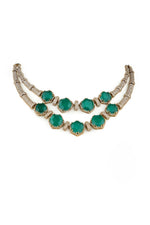 Cz Necklace 05522 - KRISHNA'S SWETA JEWELLERY