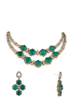 Cz Necklace 05522 - KRISHNA'S SWETA JEWELLERY