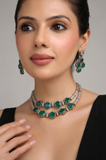 Cz Necklace 05522 - KRISHNA'S SWETA JEWELLERY
