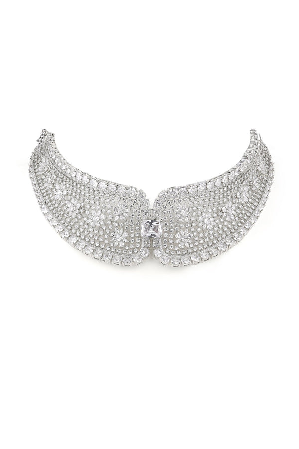 Cz Necklace 05714 - KRISHNA'S SWETA JEWELLERY