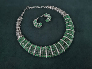 Cz Necklace 05968 - KRISHNA'S SWETA JEWELLERY