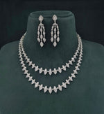 Cz Necklace 06303 - KRISHNA'S SWETA JEWELLERY