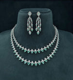 Cz Necklace 06303 - KRISHNA'S SWETA JEWELLERY
