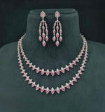 Cz Necklace 06303 - KRISHNA'S SWETA JEWELLERY