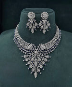 Cz Necklace 06452 - KRISHNA'S SWETA JEWELLERY