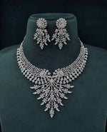 Cz Necklace 06452 - KRISHNA'S SWETA JEWELLERY