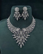 Cz Necklace 06452 - KRISHNA'S SWETA JEWELLERY