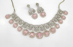 Cz Necklace 06841 - KRISHNA'S SWETA JEWELLERY