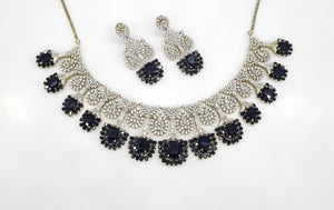 Cz Necklace 06841 - KRISHNA'S SWETA JEWELLERY