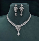 Cz Necklace 07507 - KRISHNA'S SWETA JEWELLERY