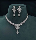 Cz Necklace 07507 - KRISHNA'S SWETA JEWELLERY