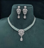 Cz Necklace 07507 - KRISHNA'S SWETA JEWELLERY