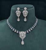 Cz Necklace 07507 - KRISHNA'S SWETA JEWELLERY