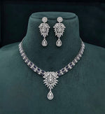 Cz Necklace 07507 - KRISHNA'S SWETA JEWELLERY