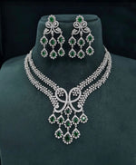 Cz Necklace 07509 - KRISHNA'S SWETA JEWELLERY