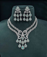 Cz Necklace 07509 - KRISHNA'S SWETA JEWELLERY
