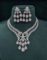 Cz Necklace 07509 - KRISHNA'S SWETA JEWELLERY