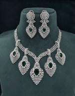 Cz Necklace 07511 - KRISHNA'S SWETA JEWELLERY