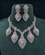 Cz Necklace 07511 - KRISHNA'S SWETA JEWELLERY
