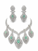 Cz Necklace 07511 - KRISHNA'S SWETA JEWELLERY
