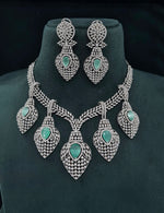Cz Necklace 07511 - KRISHNA'S SWETA JEWELLERY