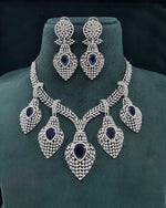 Cz Necklace 07511 - KRISHNA'S SWETA JEWELLERY