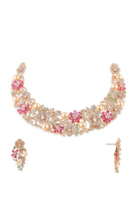 Cz Necklace 09071 - Krishna's Sweta Jewellery