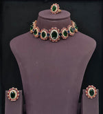 Cz Necklace 09072 - KRISHNA'S SWETA JEWELLERY