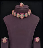 Cz Necklace 09072 - KRISHNA'S SWETA JEWELLERY