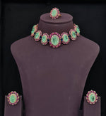 Cz Necklace 09072 - KRISHNA'S SWETA JEWELLERY