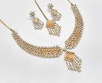 Cz Necklace 09425 - KRISHNA'S SWETA JEWELLERY