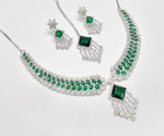 Cz Necklace 09425 - KRISHNA'S SWETA JEWELLERY