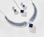Cz Necklace 09425 - KRISHNA'S SWETA JEWELLERY