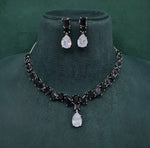 Cz Necklace 10097 - KRISHNA'S SWETA JEWELLERY
