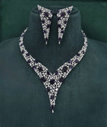 Cz Necklace 10103 - KRISHNA'S SWETA JEWELLERY