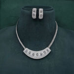 Cz Necklace 10107 - KRISHNA'S SWETA JEWELLERY