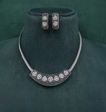 Cz Necklace 10107 - KRISHNA'S SWETA JEWELLERY