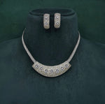 Cz Necklace 10107 - KRISHNA'S SWETA JEWELLERY