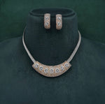 Cz Necklace 10107 - KRISHNA'S SWETA JEWELLERY