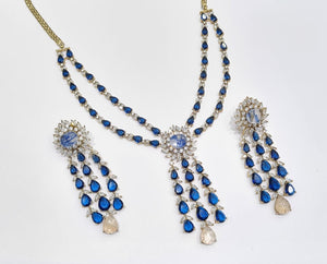 Cz Necklace 10310 - KRISHNA'S SWETA JEWELLERY