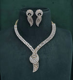 Cz Necklace 10338 - KRISHNA'S SWETA JEWELLERY
