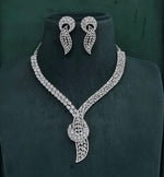 Cz Necklace 10338 - KRISHNA'S SWETA JEWELLERY