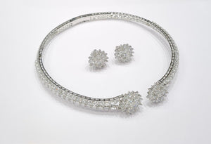 Cz Necklace 10347 - KRISHNA'S SWETA JEWELLERY