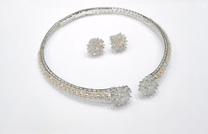 Cz Necklace 10347 - KRISHNA'S SWETA JEWELLERY