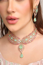 Cz Necklace 10361 - KRISHNA'S SWETA JEWELLERY