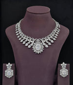 Cz Necklace 10576 - KRISHNA'S SWETA JEWELLERY