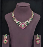 Cz Necklace 10626 - KRISHNA'S SWETA JEWELLERY