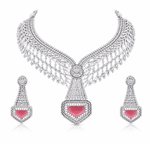 Cz Necklace 10627 - KRISHNA'S SWETA JEWELLERY